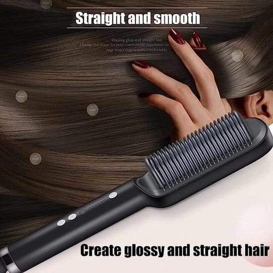 REVOLUTIONARY ELECTRIC HAIR STRAIGHTENING BRUSH - MONAFY