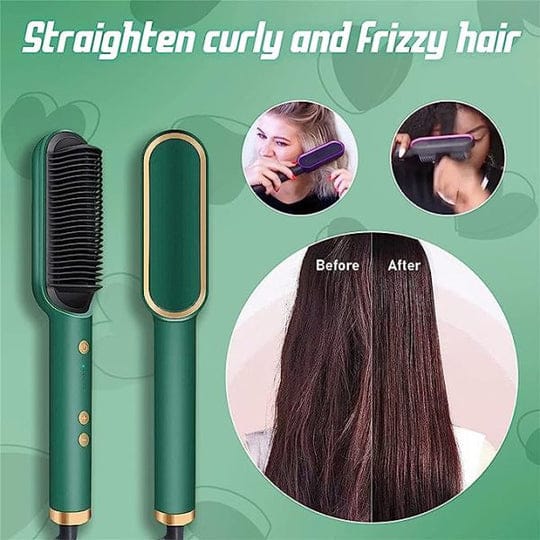 REVOLUTIONARY ELECTRIC HAIR STRAIGHTENING BRUSH - MONAFY