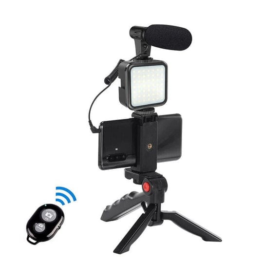 PORTABLE VLOGGING KIT TRIPOD BLUETOOTH CONTROL - MONAFY