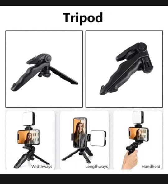 PORTABLE VLOGGING KIT TRIPOD BLUETOOTH CONTROL - MONAFY