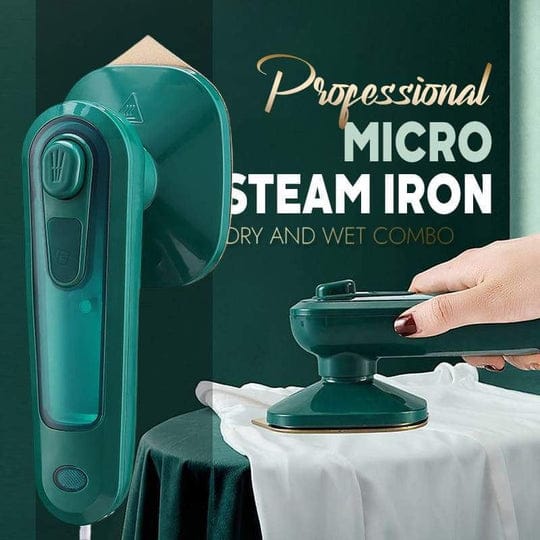 MINI ELECTRIC STEAM DRY IRON WITH SPRAY PORTABLE CLOTHES TRAVEL IRON - MONAFY