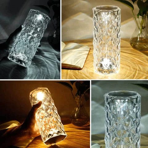 CRYSTAL TABLE TOUCH LAMP - MONAFY