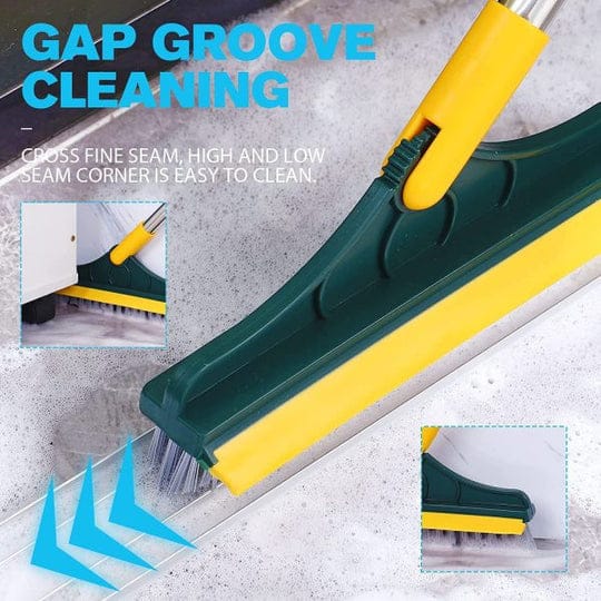 2IN1 FLOOR CLEANING BRUSH BATHROOM TILE WINDOWS FLOOR CLEANING BRUSH WITH 120 ROTATABLE HEAD - MONAFY