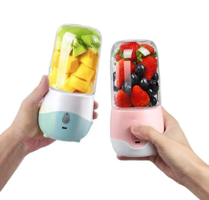 WRIELESS MINI PORTABLE BLENDER JUICER HOUSEHOLD SMALL RECHARGEABLE MINI JUICER - MONAFY